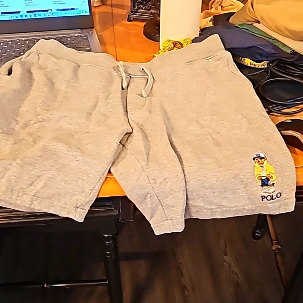 Polo Grey sweatshorts